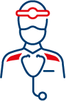 Icono en líneas Más de 600 médicos especialistas